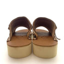 WONDER FULL LIFE ワンダーフルライフ KUBA SANDAL camel MENS S(26cm)サイズWFL22-R32