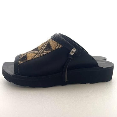 WONDER FULL LIFE ワンダーフルライフ KUBA SANDAL black MENS S(26cm)サイズ WFL22-R32