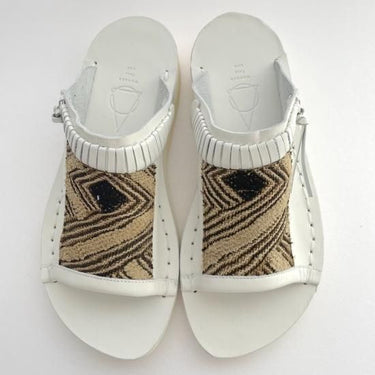 WONDER FULL LIFE ワンダーフルライフ KUBA SANDAL white L(24-24.5cm)サイズ WFL22-R32