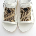 WONDER FULL LIFE ワンダーフルライフ KUBA SANDAL white L(24-24.5cm)サイズ WFL22-R32