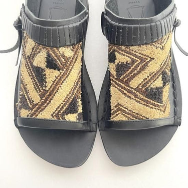WONDER FULL LIFE ワンダーフルライフ KUBA SANDAL black MENS M(27cm)サイズ WFL22-R32