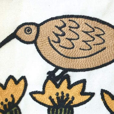 松尾ミユキ Embroiderry cushion cover Dandelion クッションカバー ダンデライオン MM1245