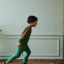 süß ジュース Frilled Knit Unitard green 0000-0530