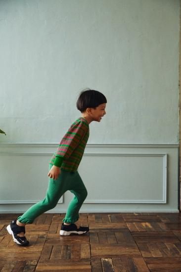 süß ジュース Frilled Knit Unitard green 0000-0530