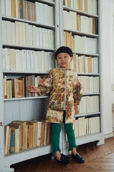 süß ジュース Frilled Knit Unitard green 0000-0530