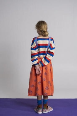 ★50%OFF★2023AW★BONMOT ORGANIC ボンモット オーガニック Sock bonmot color block Fresh blue AW23-SOCK-FBL