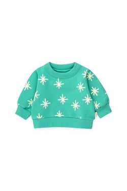 ★40%OFF★2023AW★tinycottons タイニーコットンズ SNOW BABY SWEATSHIRT emerald AW23-082