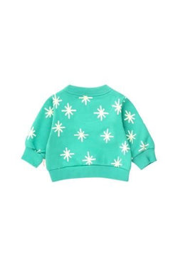 ★40%OFF★2023AW★tinycottons タイニーコットンズ SNOW BABY SWEATSHIRT emerald AW23-082