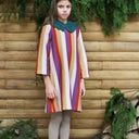 ★40%OFF★2023AW★Kalinka Kids カリンカキッズ Sia Dress Pearl Rose/Cream Gold