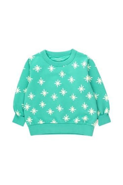 ★40%OFF★2023AW★tinycottons タイニーコットンズ SNOW SWEATSHIRT emerald AW23-083
