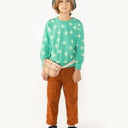 ★40%OFF★2023AW★tinycottons タイニーコットンズ SNOW SWEATSHIRT emerald AW23-083