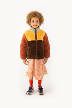 ★40%OFF★2023AW★tinycottons タイニーコットンズ TINY STARS FRILLS DRESS peach AW23-164
