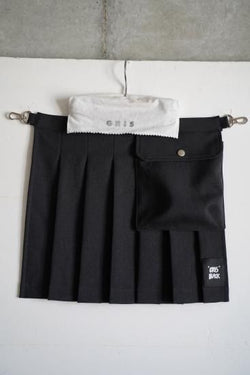 ★GRIS BLACK★GRIS グリ Apron Black GRBK23AW-SK001
