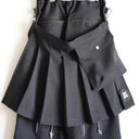 ★GRIS BLACK★GRIS グリ Apron Black GRBK23AW-SK001
