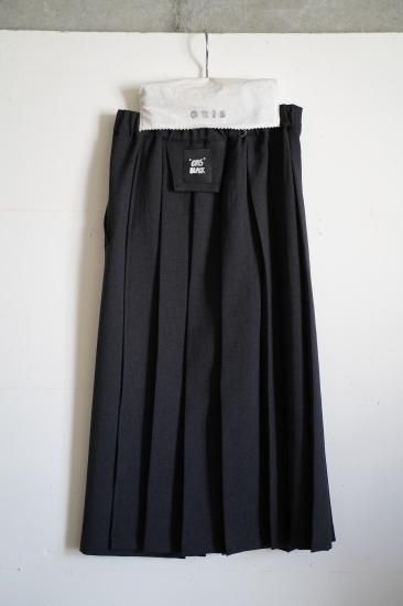 ★GRIS BLACK★GRIS グリ Wrap Skirt Black GRBK23AW-SK002 
