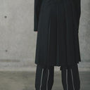 ★GRIS BLACK★GRIS グリ Wrap Skirt Black GRBK23AW-SK002 
