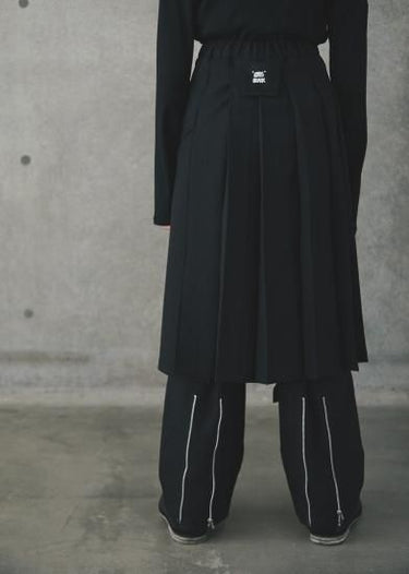★GRIS BLACK★GRIS グリ Wrap Skirt Black GRBK23AW-SK002 
