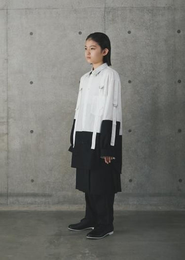 ★GRIS BLACK★GRIS グリ Wrap Skirt Black GRBK23AW-SK002 
