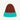 ★50%OFF★The Animals Observatory ジ アニマルズ オブザーバトリー BICOLOR PONY BABY HAT F23083_212_CE Brown_Logo