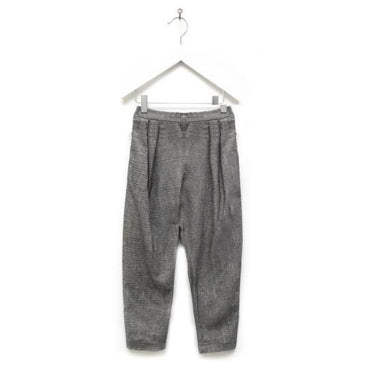 ★30%OFF★ANJA SCHWERBROCK アニャシュワーブロック PERO oversized trousers with pleads Herringbone  2451