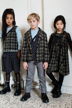 ★30%OFF★ANJA SCHWERBROCK アニャシュワーブロック JATA classic blazer Checks 2465
