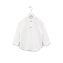 ★30%OFF★ANJA SCHWERBROCK アニャシュワーブロック SETA mao collar shirt White 2414