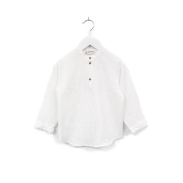 ★30%OFF★ANJA SCHWERBROCK アニャシュワーブロック SETA mao collar shirt White 2414