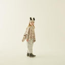 ★50%OFF★2023AW★eLfinFolk エルフィンフォルク Eight Star Jaquard Poncho beige elf-232J09