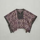 ★50％OFF★2023AW★eLfinFolk エルフィンフォルク Eight Star Jaquard Poncho pink elf-232J09