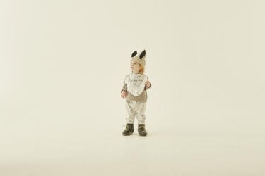 ★50%OFF★2023AW★eLfinFolk エルフィンフォルク AuRora tarina printed bib ash white elf-232A22