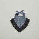 ★50%OFF★2023AW★eLfinFolk エルフィンフォルク AuRora tarina printed bib smoke blue elf-232A22