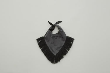 ★50%OFF★2023AW★eLfinFolk エルフィンフォルク AuRora tarina printed bib charcoal elf-232A22
