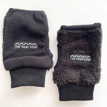 THE PARK SHOP ザ パークショップ DAILY MITTEN GLOVES black KIDS FREE TPS-624 
