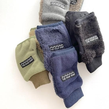 THE PARK SHOP ザ パークショップ DAILY MITTEN GLOVES black KIDS FREE TPS-624 
