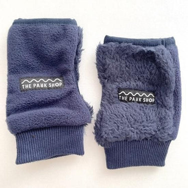 THE PARK SHOP ザ パークショップ DAILY MITTEN GLOVES navy KIDS FREE TPS-624 
