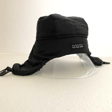 THE PARK SHOP ザ パークショップ FLIGHT GOGGLE CAP black TPS-643
