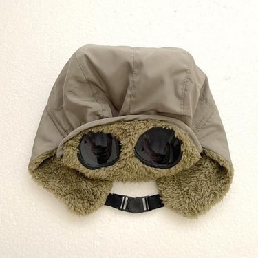 THE PARK SHOP ザ パークショップ FLIGHT GOGGLE CAP olive TPS-643
