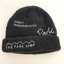 THE PARK SHOP ザ パークショップ RANDOM PARK BEANIE black KIDS TPS-495
