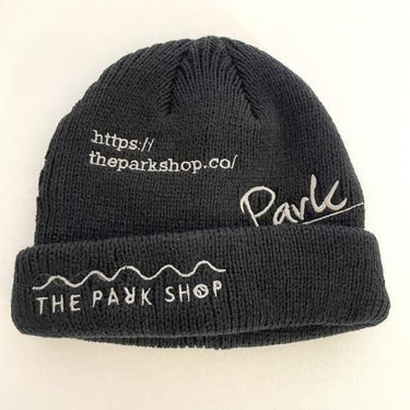 THE PARK SHOP ザ パークショップ RANDOM PARK BEANIE black KIDS TPS-495
