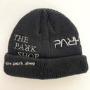 THE PARK SHOP ザ パークショップ RANDOM PARK BEANIE black KIDS TPS-495
