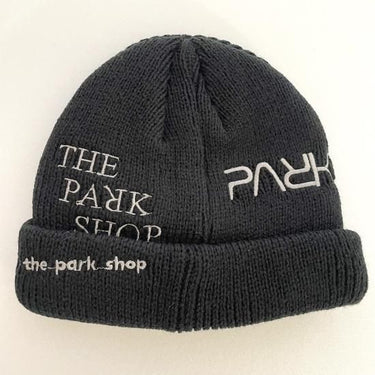 THE PARK SHOP ザ パークショップ RANDOM PARK BEANIE black KIDS TPS-495
