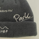 THE PARK SHOP ザ パークショップ RANDOM PARK BEANIE black KIDS TPS-495

