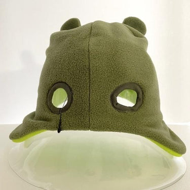 THE PARK SHOP ザ パークショップ MOUSE FLEECE BEANIE olive KIDS 3way TPS-617
