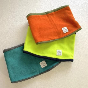 THE PARK SHOP ザ パークショップ FACEGUARD FLEECE NECKWARMER olive KIDS FREE TPS-619