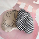 ★50％OFF★2023AW★frankygrow フランキーグロウ REVERSIBLE BERET BLACK BOA – BEIGE 23FWHT-132