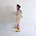 ★50％OFF★2023AW★frankygrow フランキーグロウ REVERSIBLE BERET BLACK BOA – BEIGE 23FWHT-132