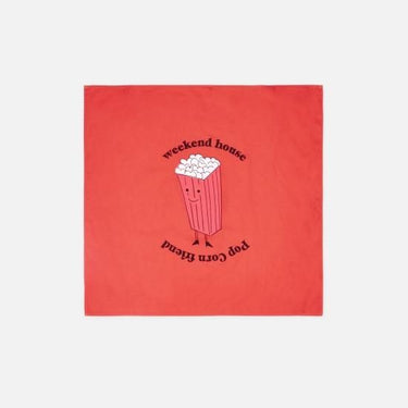 ★50％OFF★2023AW★WEEKEND HOUSE KIDS ウイークエンドハウスキッズ Pop corn scarf Red 905