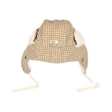 ★40％OFF★2023AW★Búho ブーオ BB MINI CHECK HAT WHEAT 7293