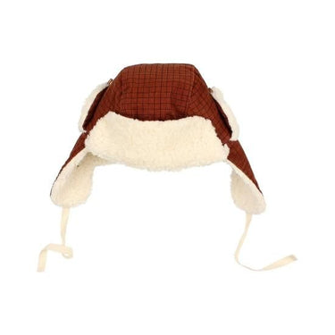 ★40％OFF★2023AW★Búho ブーオ MINI CHECK HAT BRICK 7421