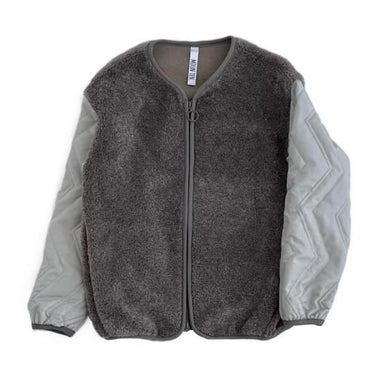 MOUN TEN. マウンテン quilt x boa blouson greige MB12A-1416
